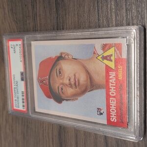 2018 Topps Living Shohei Ohtani Rookie Card Angels Dodgers PSA 9  Mint #41025044